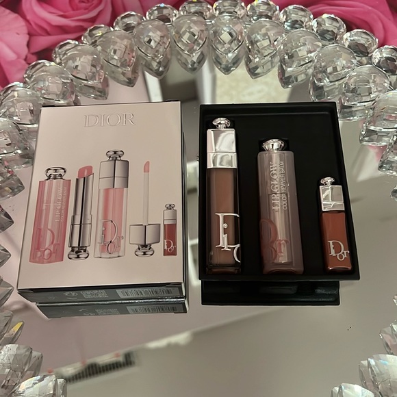 Dior Other - - Host Pick🩷🩷🩷Dior Addict Lip Essentials-2 Full Size and 1 Mini Deluxe